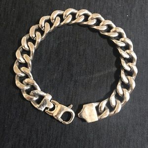 9” sterling silver